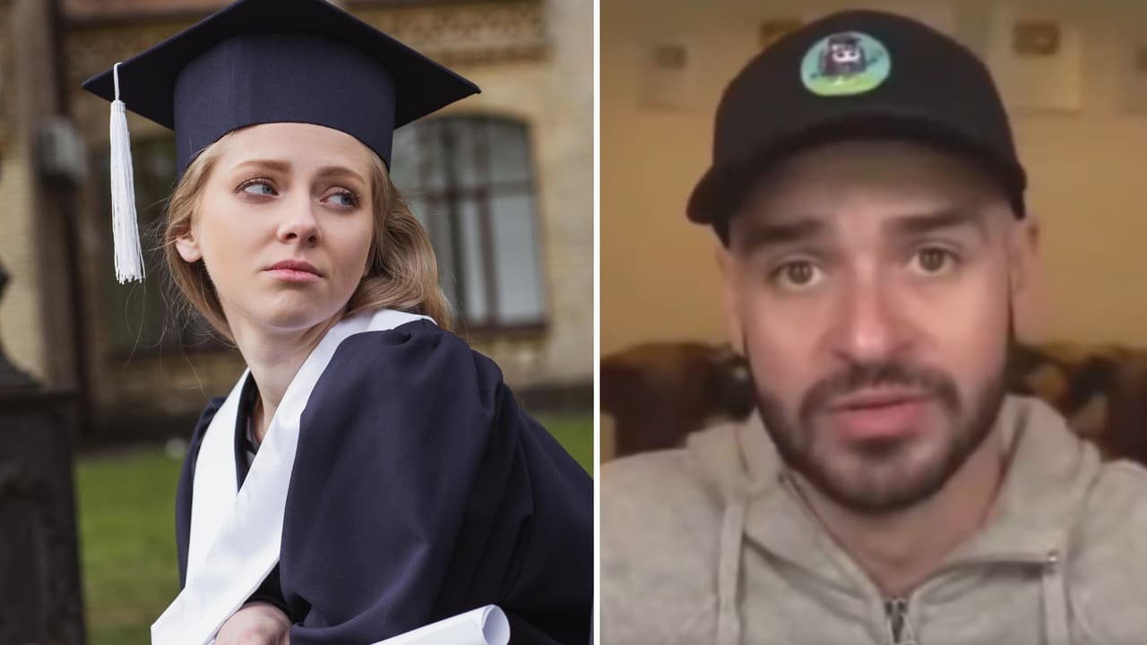 Tiktoker asegura que la universidad es una estafa y crea debate en redes: No vale nada un título