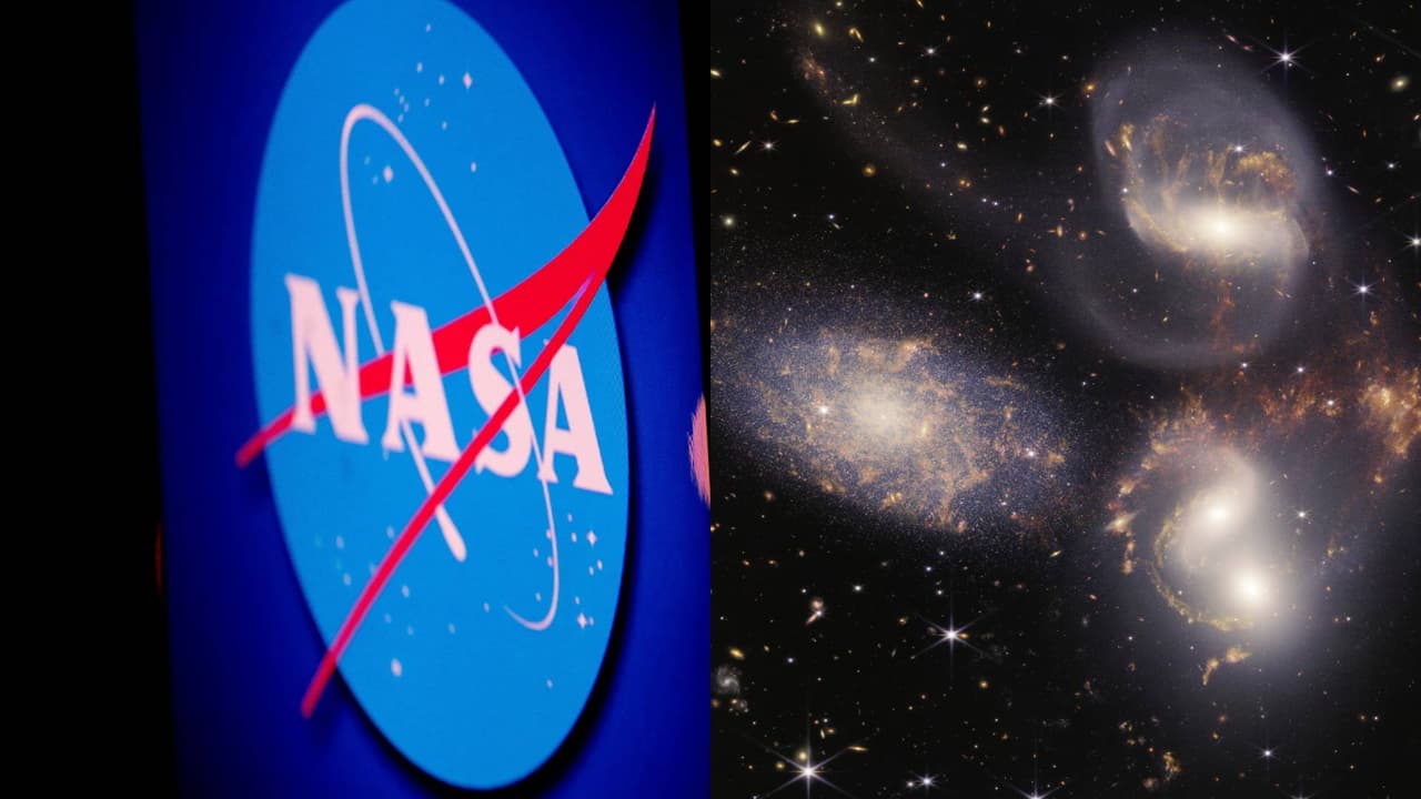 La NASA muestra foto de la 'mano cósmica fantasmal'.