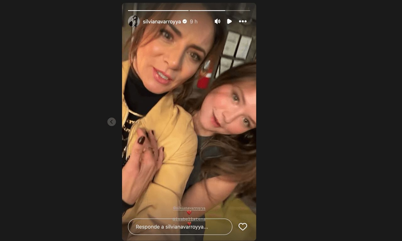 Silvia Navarro se reencuentra, por fin, con Isabella Tena a 12 años de Mi Corazón Es Tuyo; así lucen