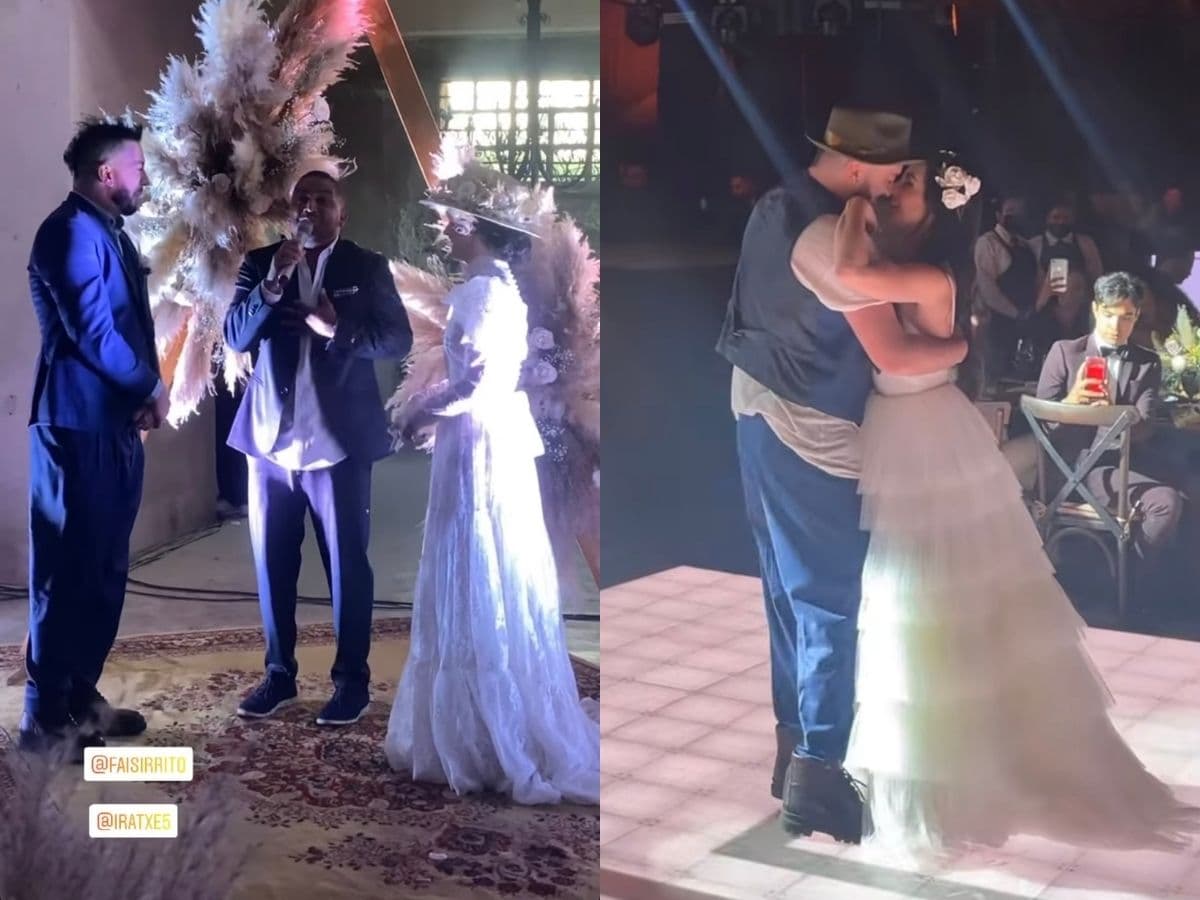 Faisy: así fue la boda del conductor con la bailarina Iratxe Beorlegui