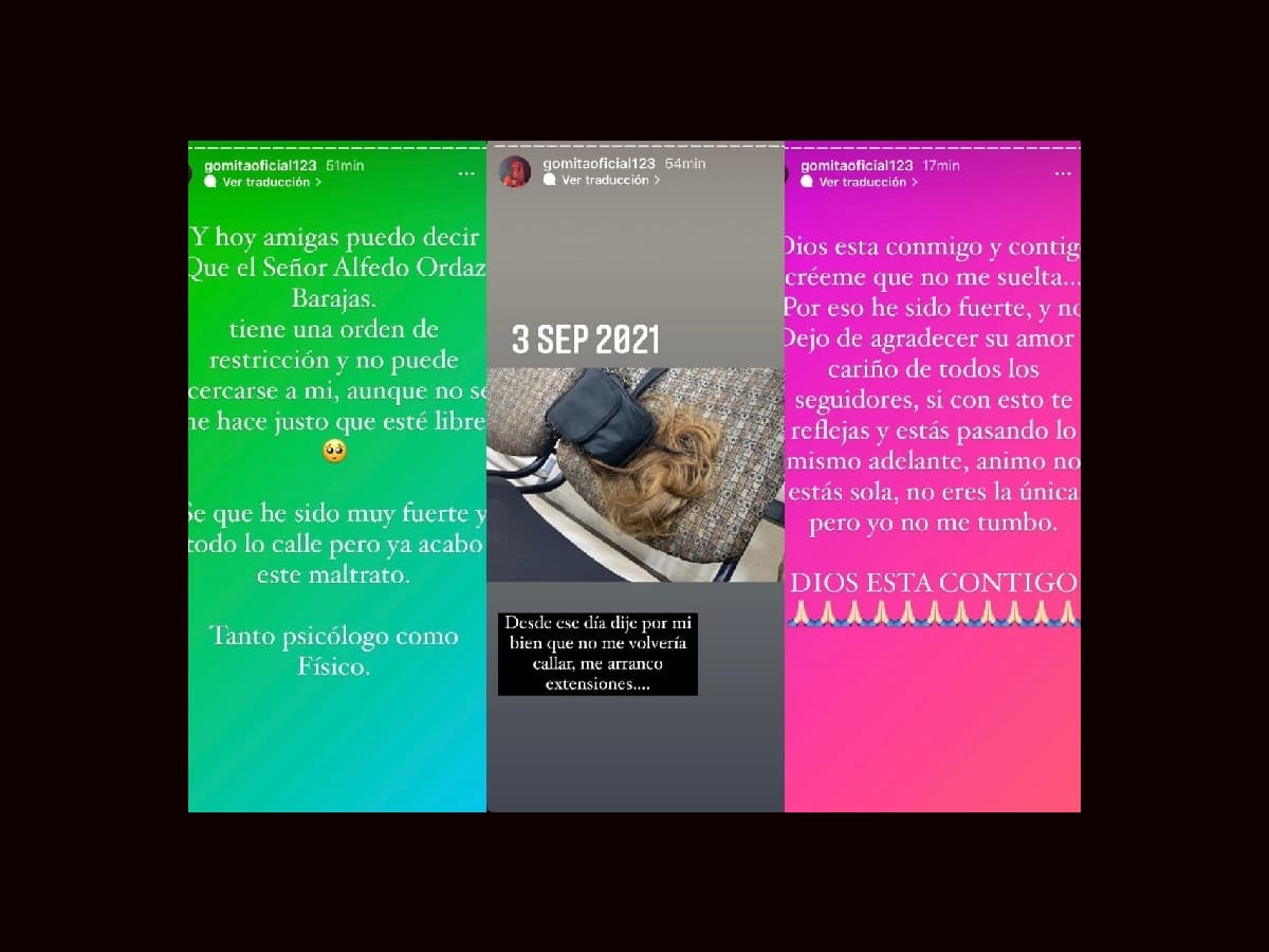 Gomita denuncia a su papá por maltrato físico; interpone orden de restricción en su contra.