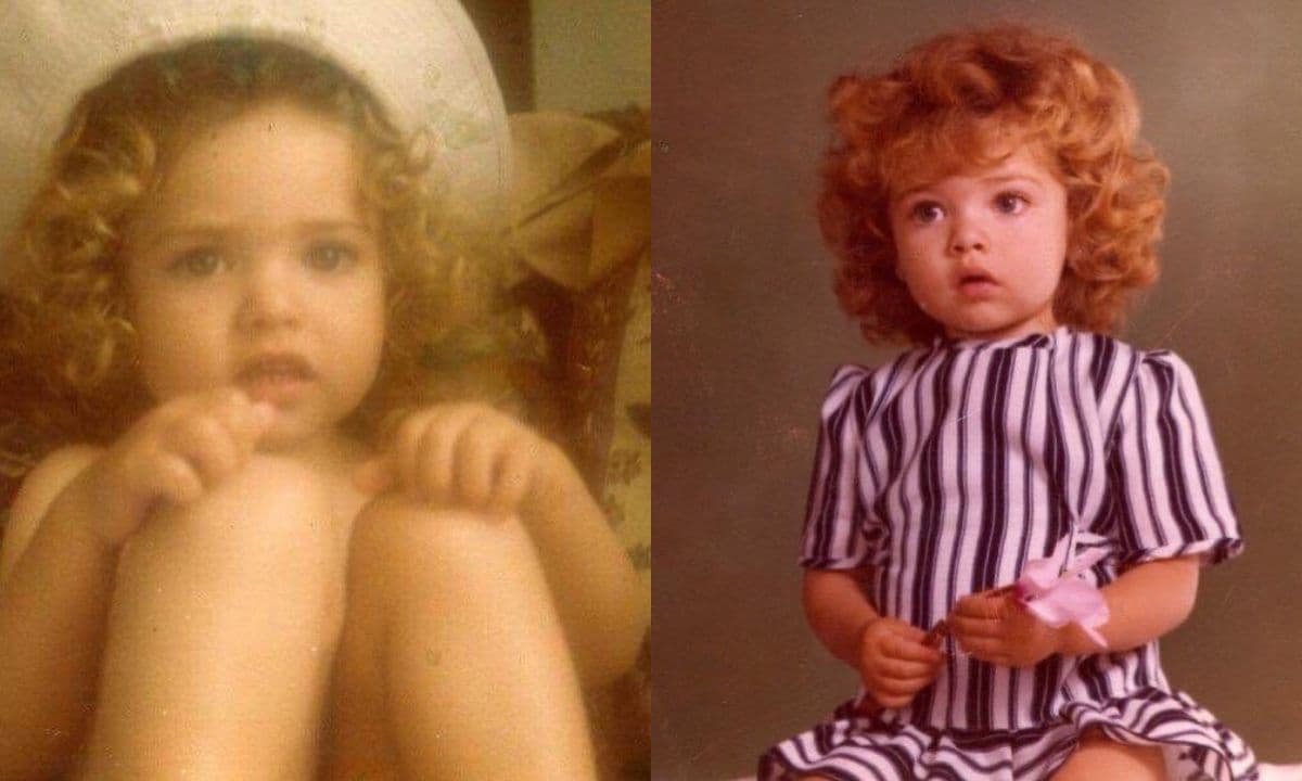 Así se veía Jolette de niña