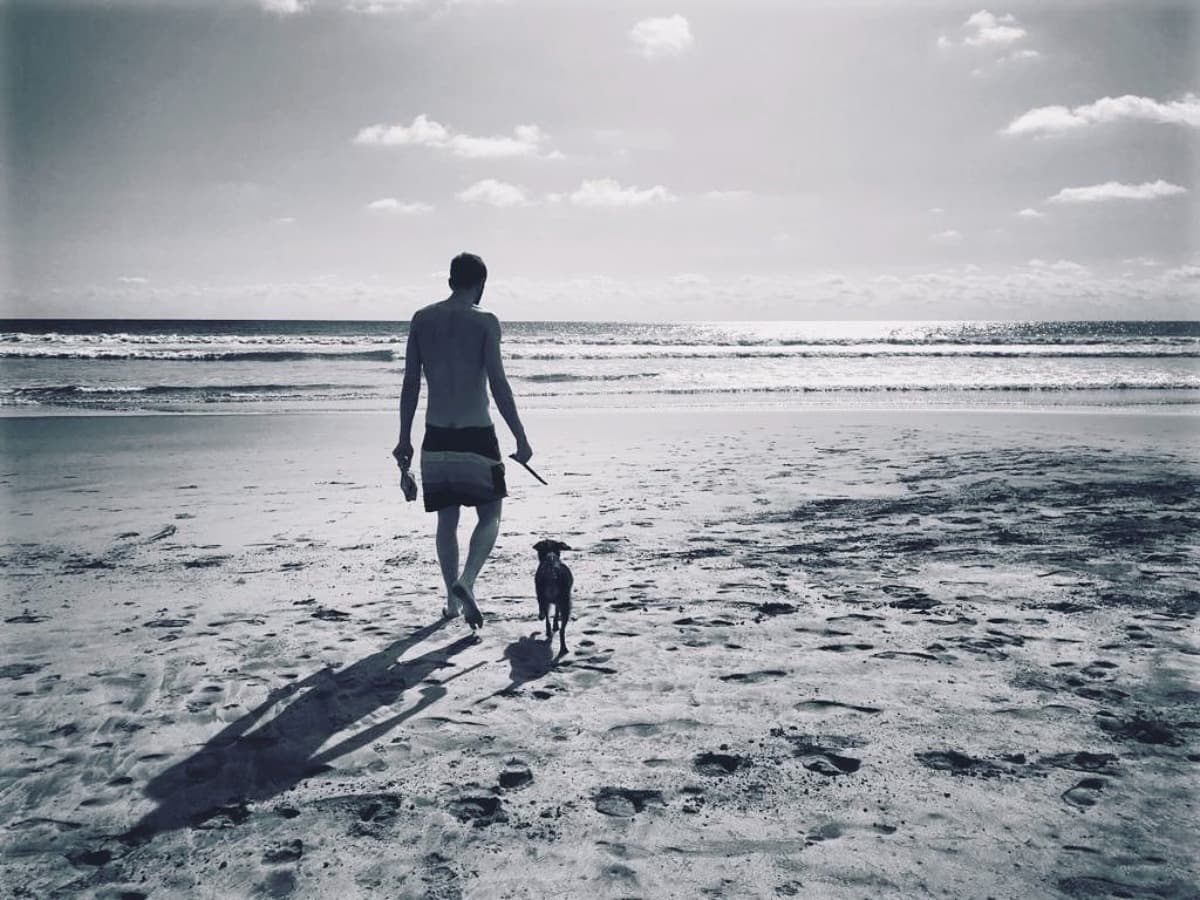 El actor compartió la foto en redes sociales