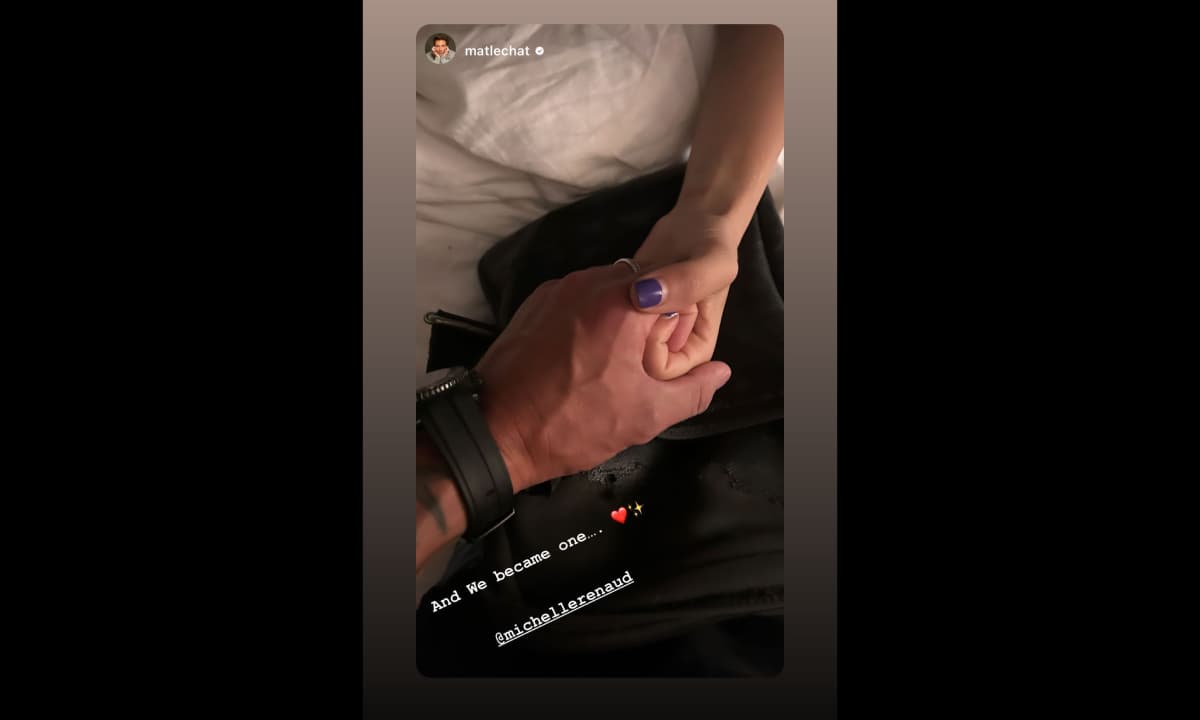 El actor le dedicó un amoroso mensaje a la actriz en redes sociales