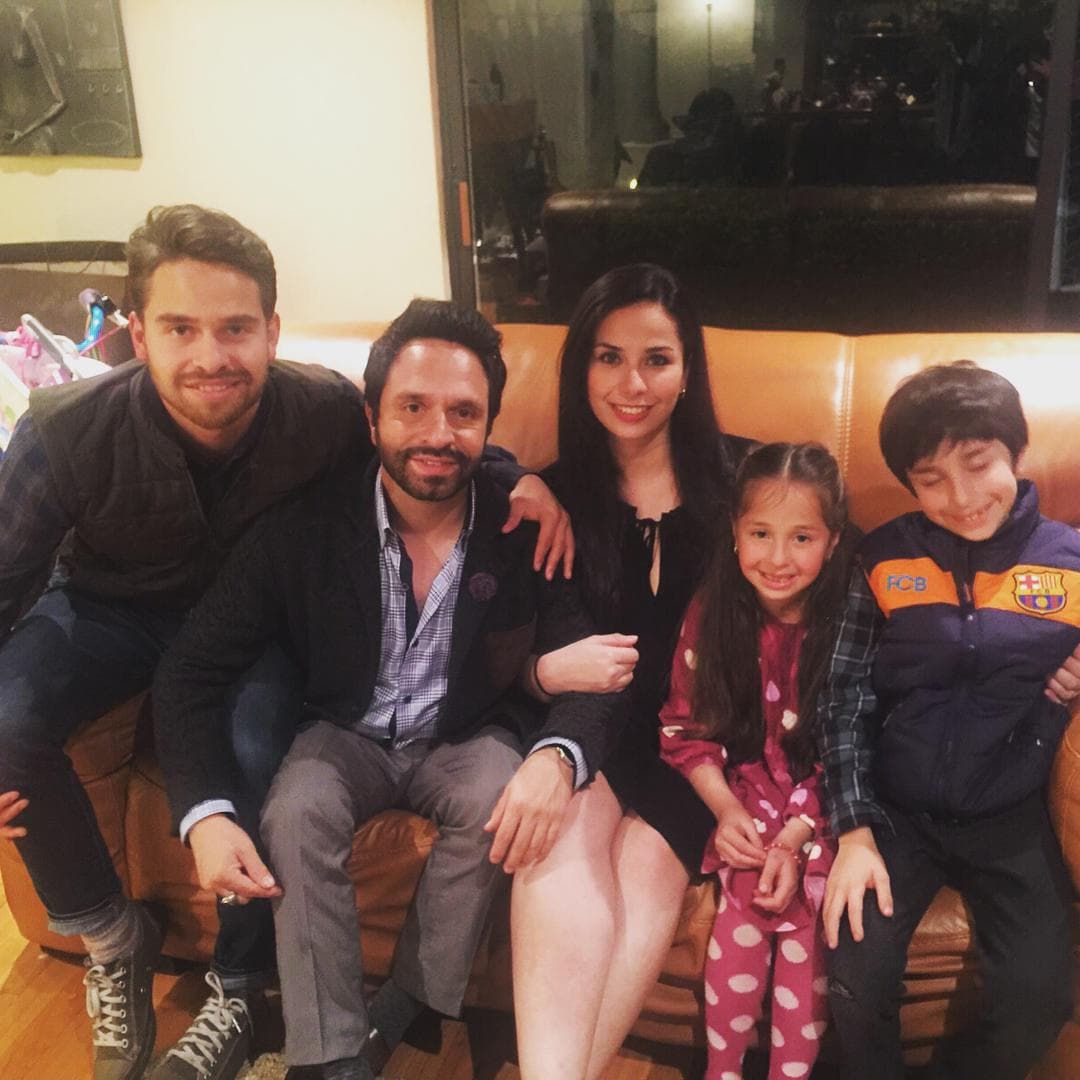 Diego solía pasar Navidad en casa de su papá.