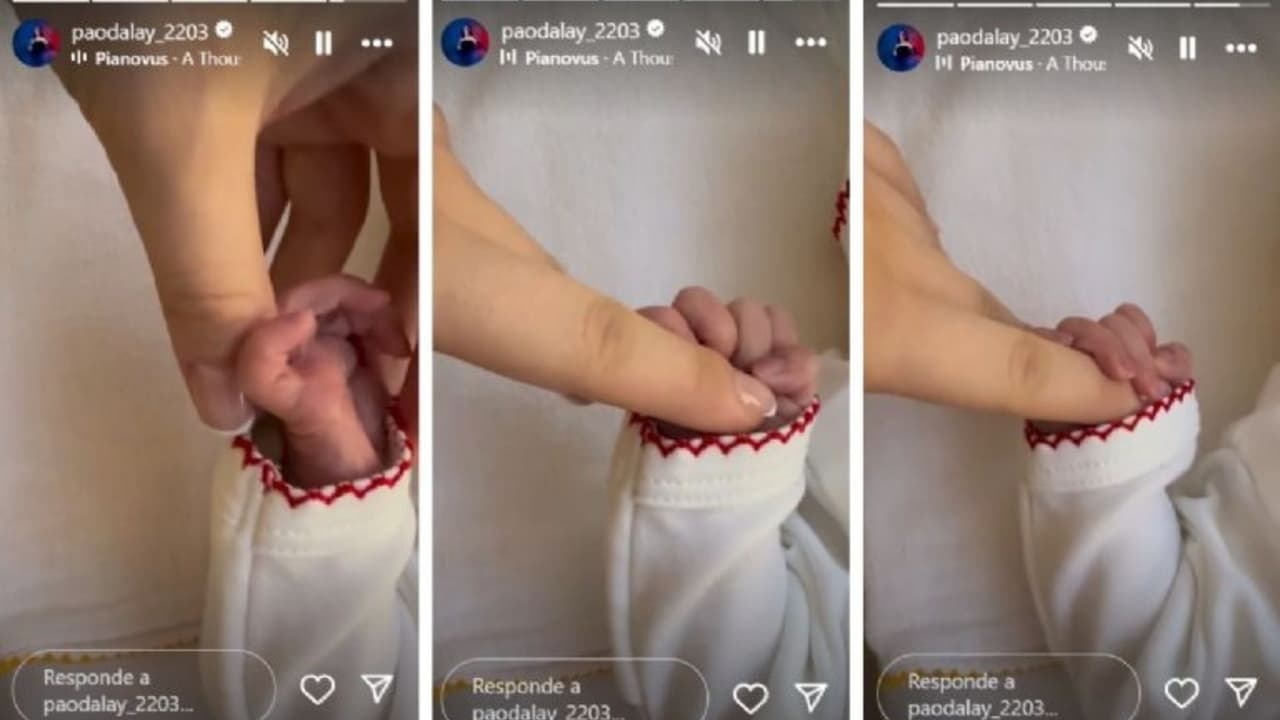 Nuevas imágenes de Tessa, bebé de Paola Dalay y José Eduardo Derbez.