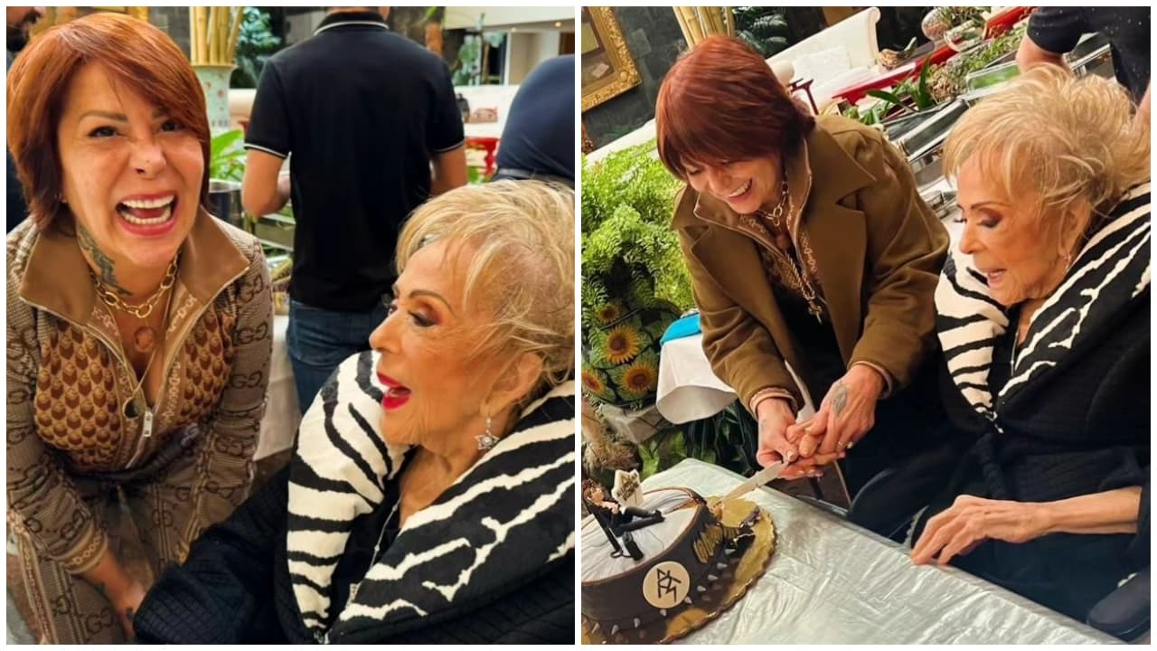 Alejandra Guzmán celebra sus 57 años junto a Silvia Pinal
