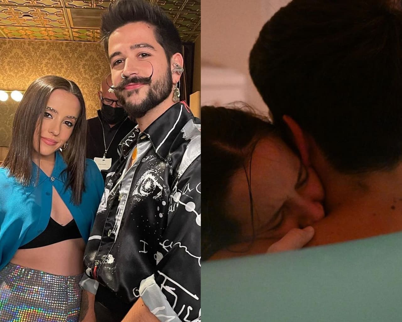 Camilo y Evaluna compartieron el día que anunciaron el nacimiento de su hija algunas imágenes del parto.