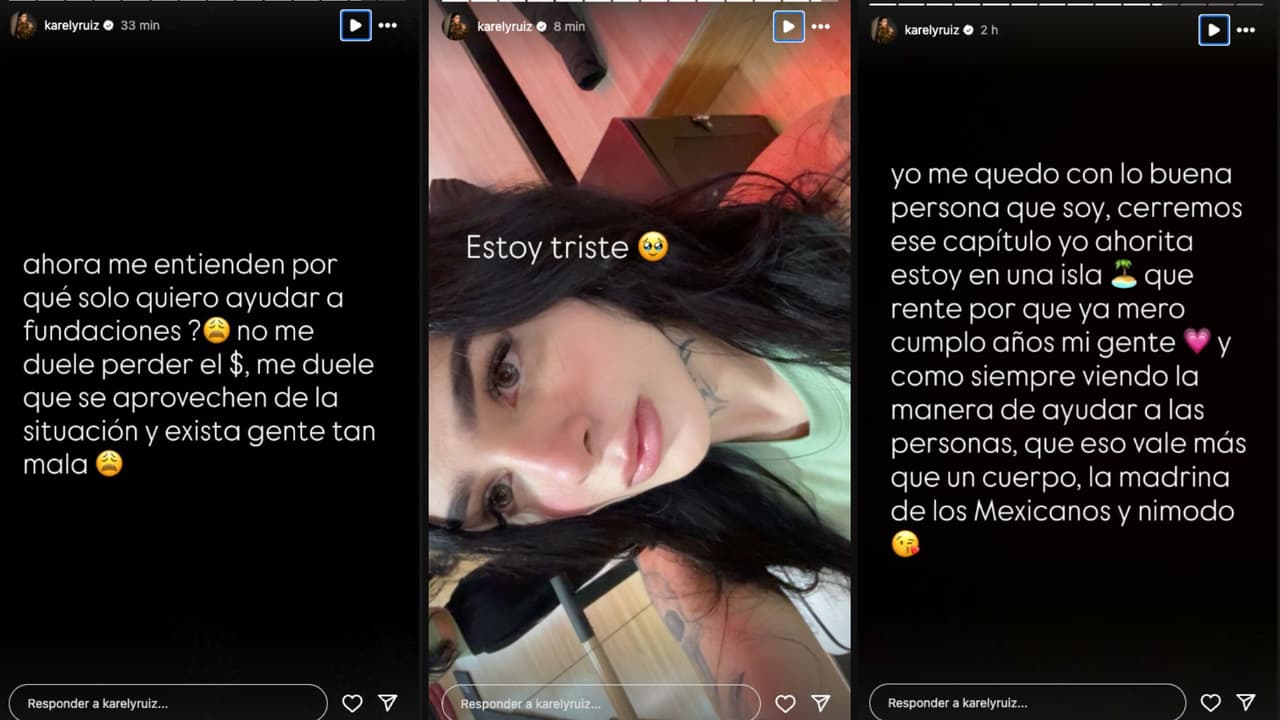 Karely Ruiz dona dinero para la operación de un niño y resulta estafada
