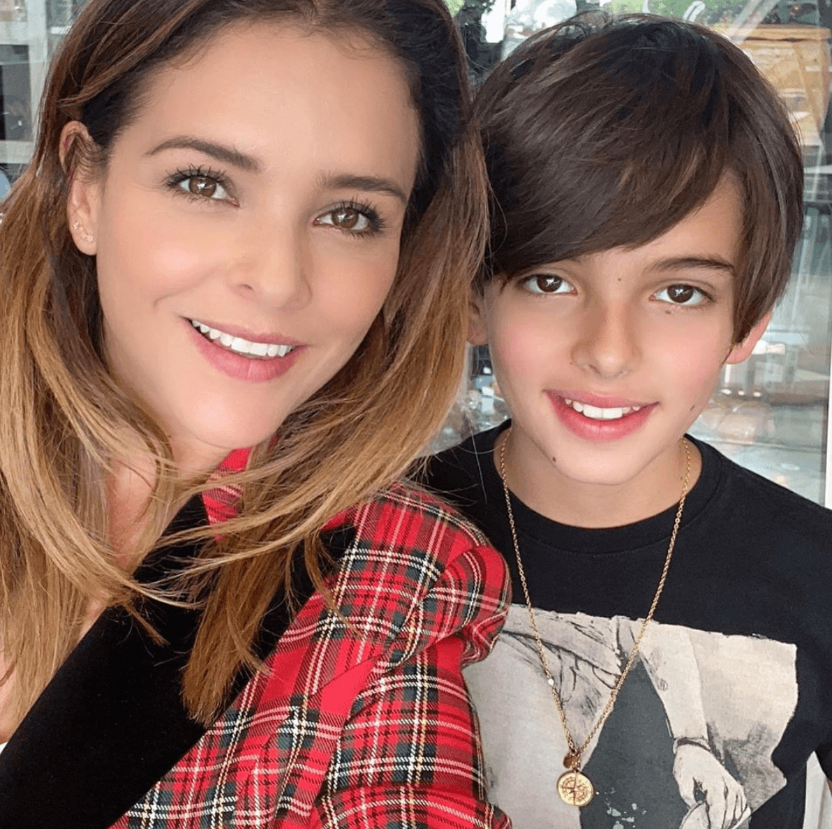 Después de días de aislamiento, Grettell Valdez ya pudo reunirse con su hijo Santino