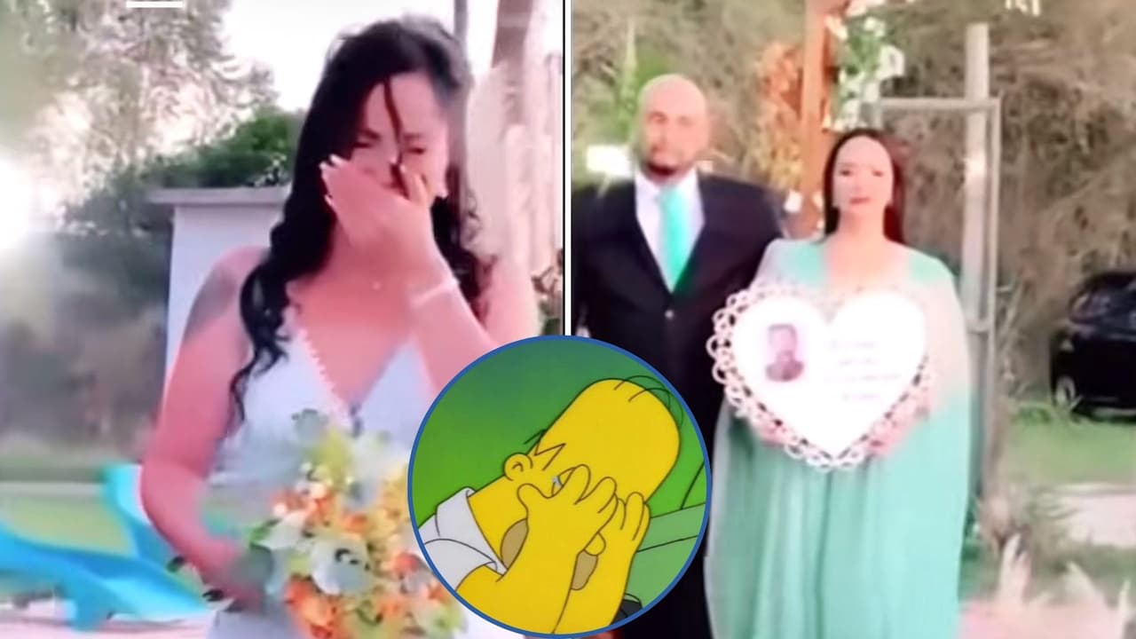 Novia continúa con la ceremonia de su boda, a pesar de que su prometido falleció días antes