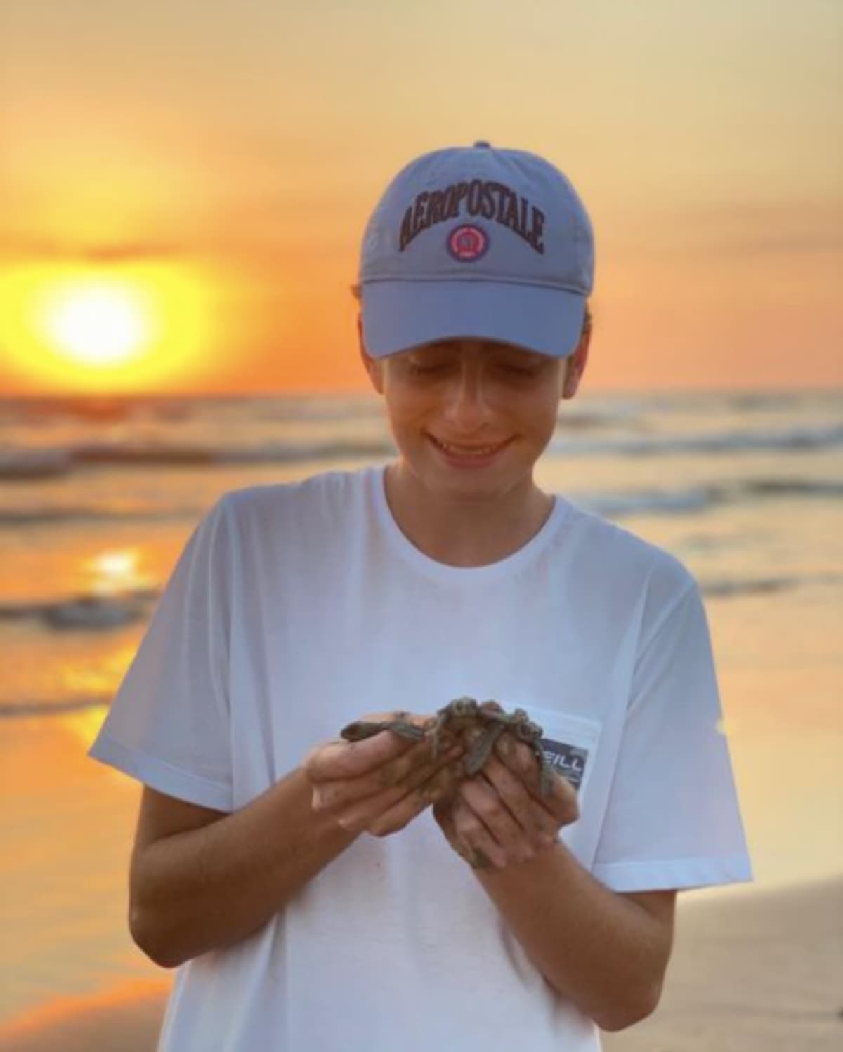 La playa es un lugar donde Nicolás disfruta pasar sus vacaciones
