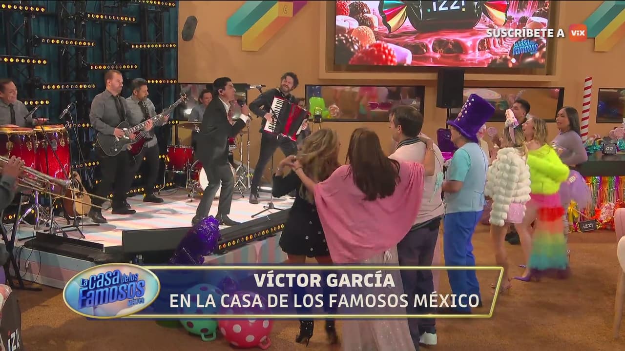 Habitantes disfrutan de la fiesta en La Casa de los Famosos México