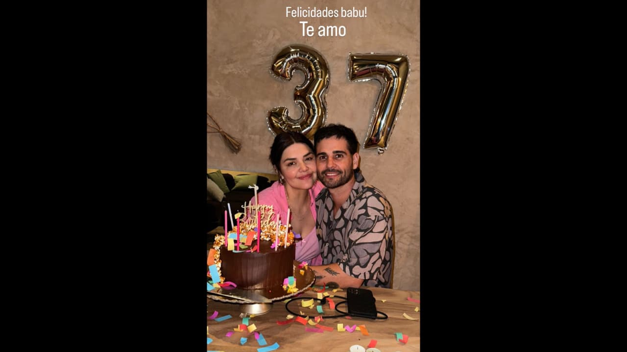 Yuridia celebra su cumpleaños junto a Matías Aranda