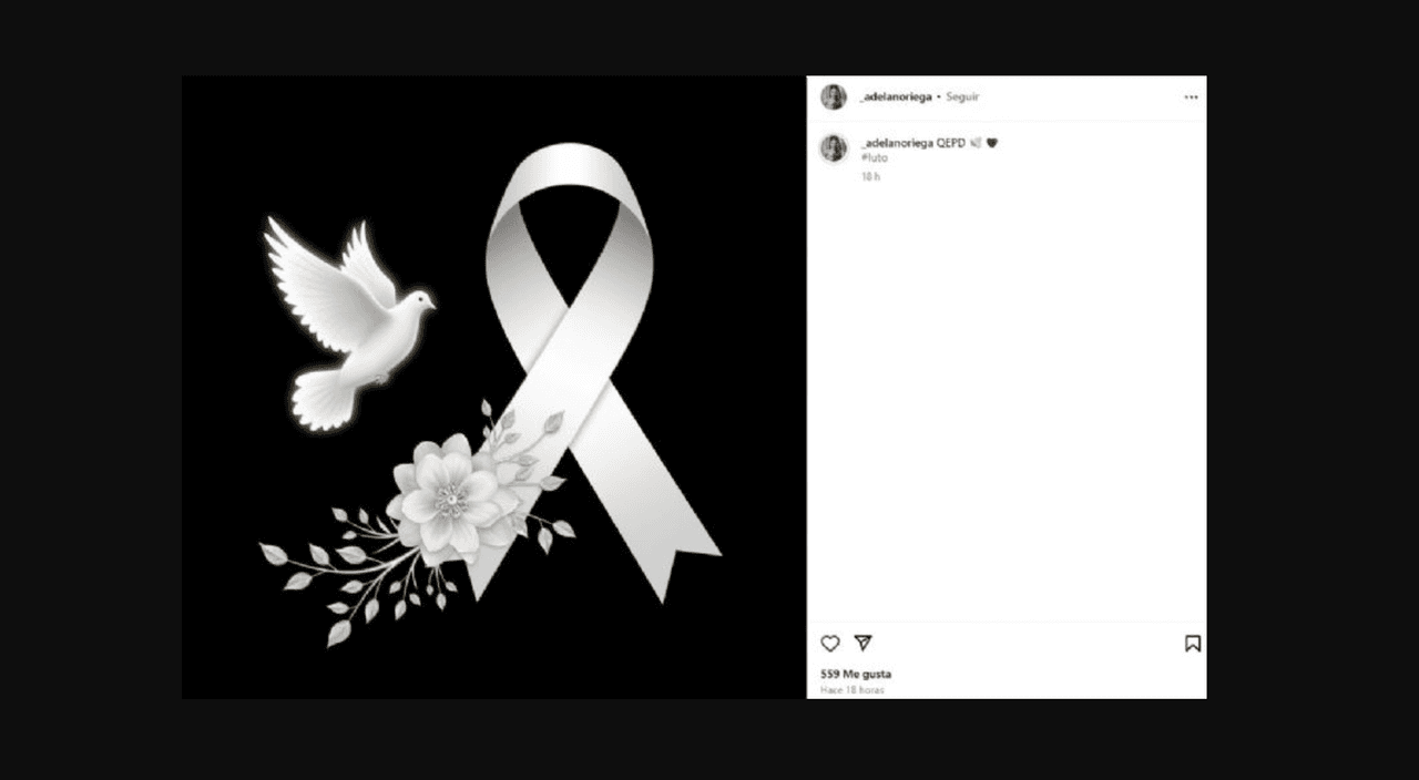 ¿Adela Noriega está de luto? Publican devastadora foto sobre reciente muerte