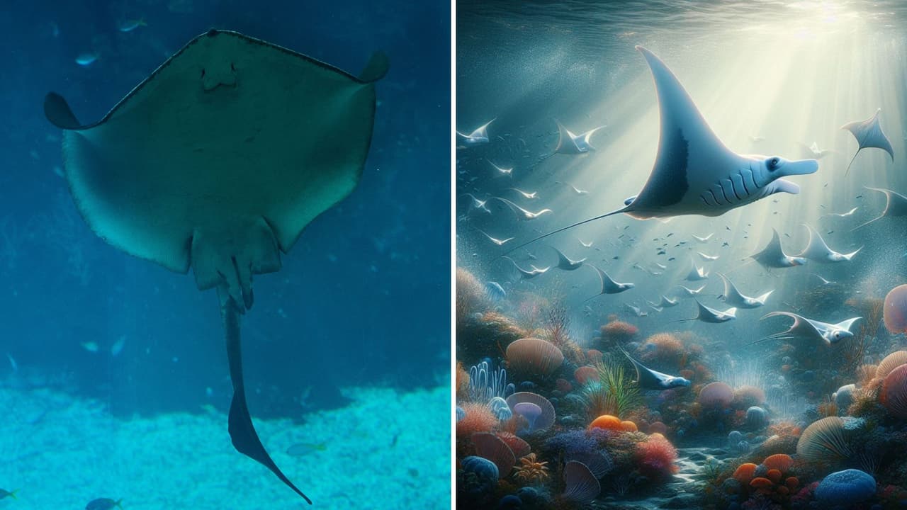 El raro caso de 'la mantarraya virgen': científicos explican cómo se embarazó sin un macho