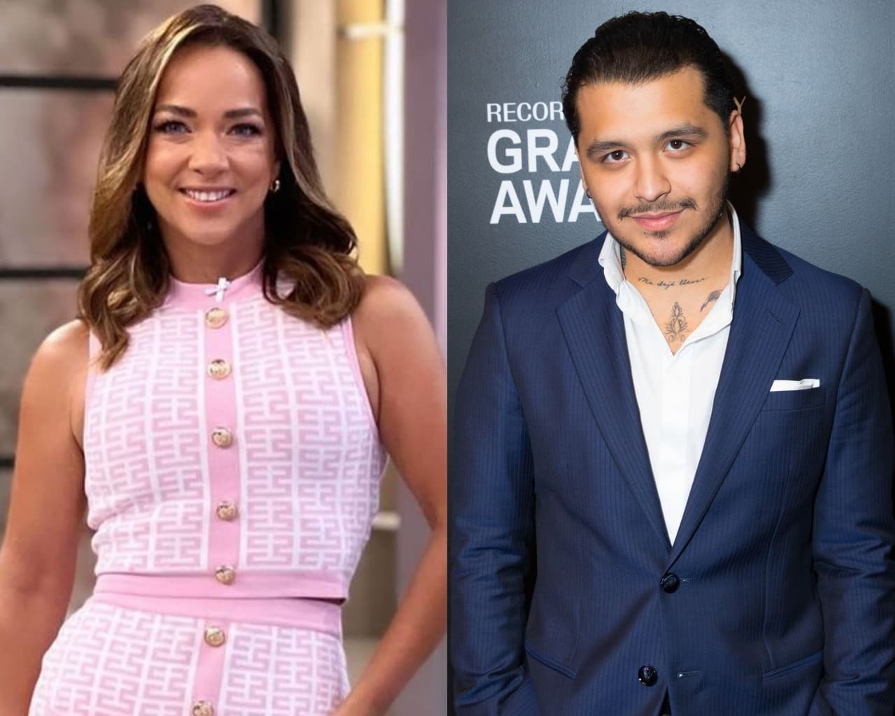 Christian Nodal, sin reparo, cumple 'capricho' de Adamari López