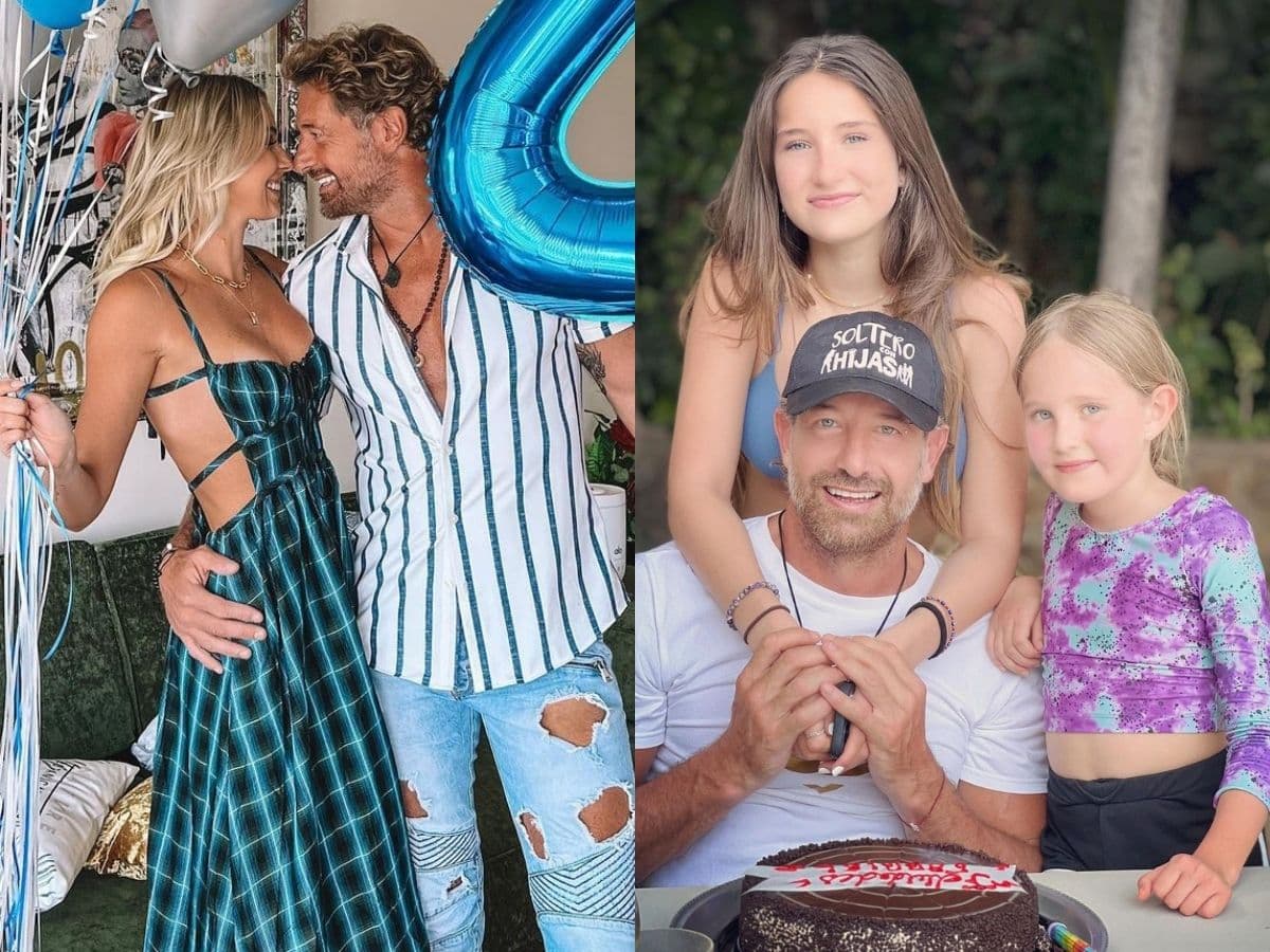 Gabriel Soto celebra su cumpleaños con Irina Baeva y sus hijas
