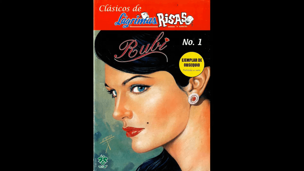 Rubí, la historia de una mujer de belleza extraordinaria que fue contada en cómic.