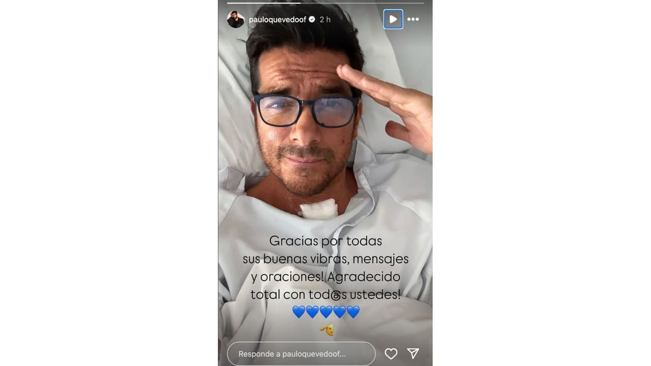 Paulo Quevedo sale de cirugía.