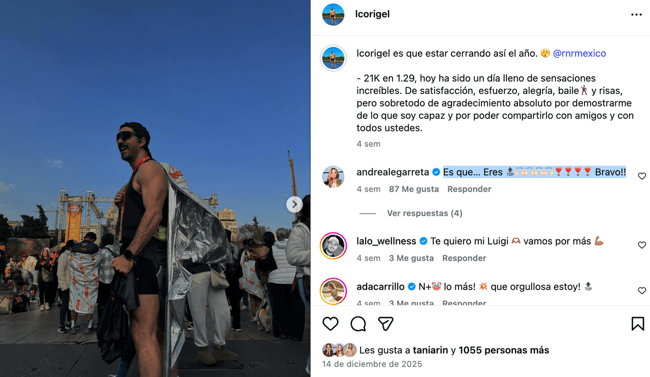 Revelan los mensaje que Andrea Legarreta y su nuevo novio se mandaban antes de confirmar su romance