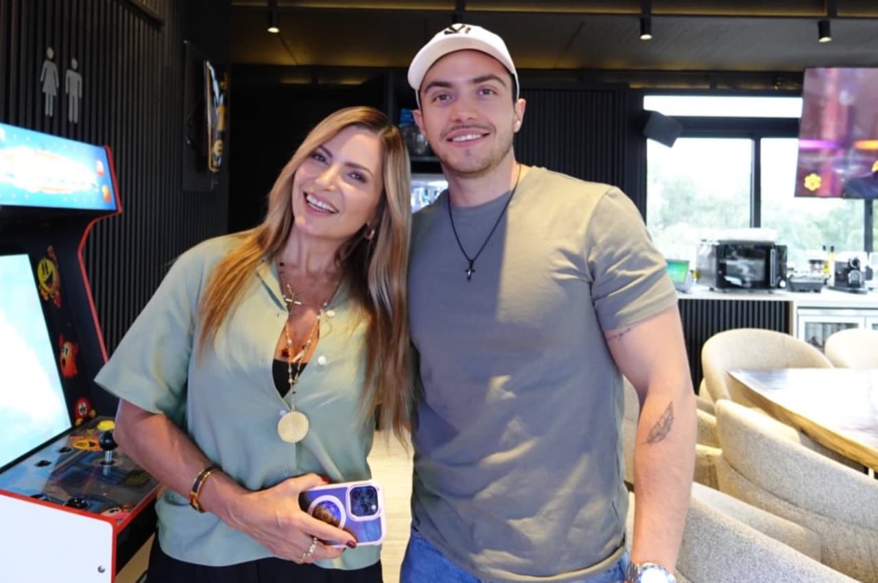 Martha Julia y su hijo Richie.