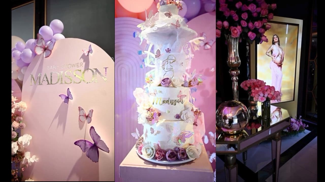 Karely Ruiz celebra en Monterrey su primer Baby Shower