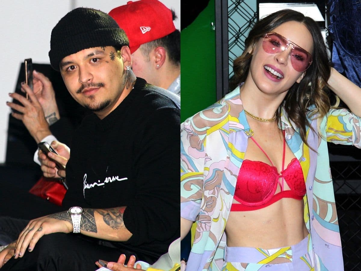 Captan a Christian Nodal con misteriosa mujer, ¿ya olvidó a Belinda?