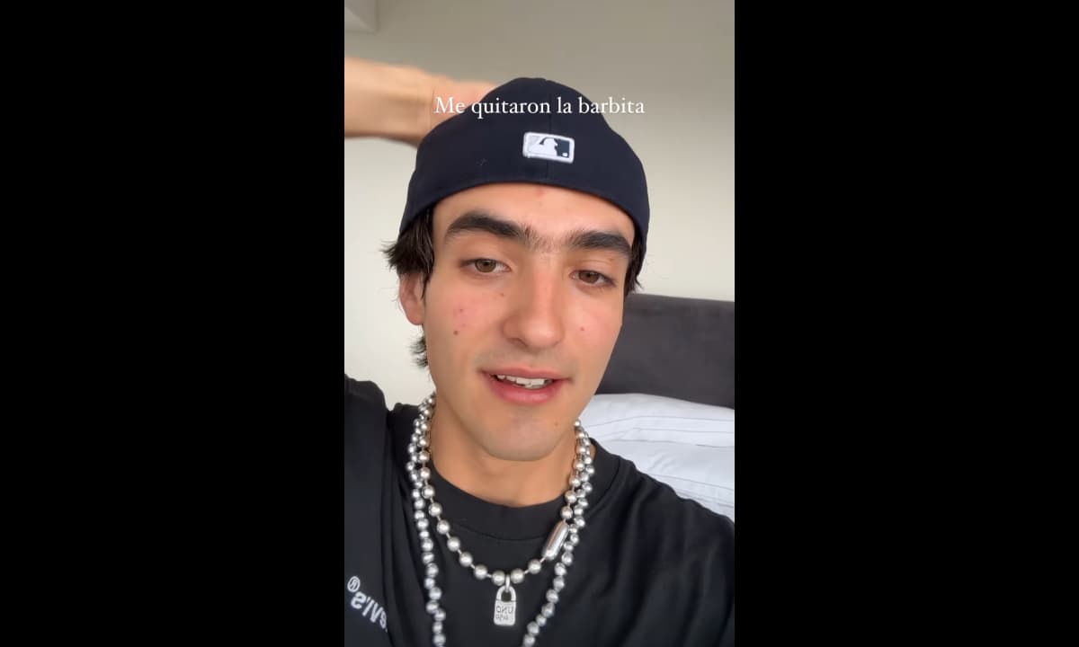 El actor dejó ver su radical cambio de look