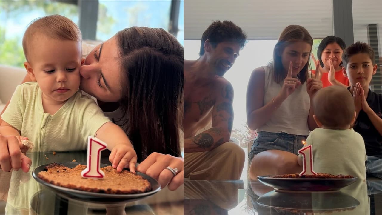 Michelle Renaud celebra el primer cumpleaños de su hijo Milo