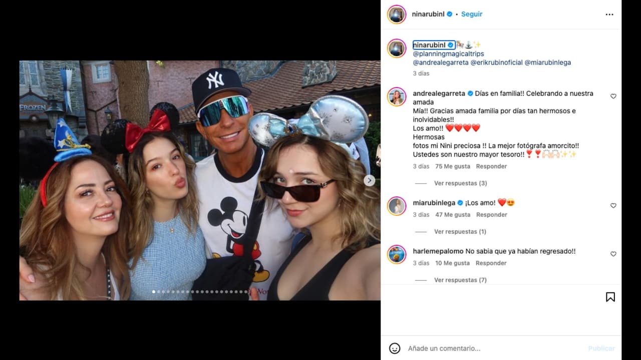 La familia Rubín Legarreta se reunió para celebrar el cumpleaños de Mía Rubín