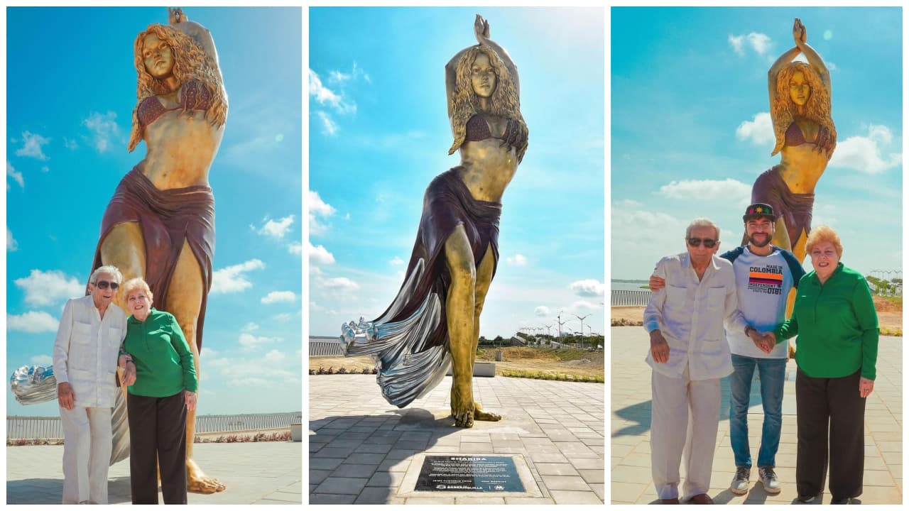 Los padres de Shakira y Jaime Pumarejo, alcalde de Barranquilla