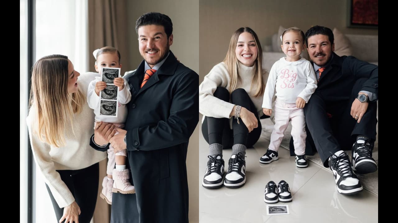 Mariana Rodríguez y Samuel García anuncian que están esperando su segundo hijo