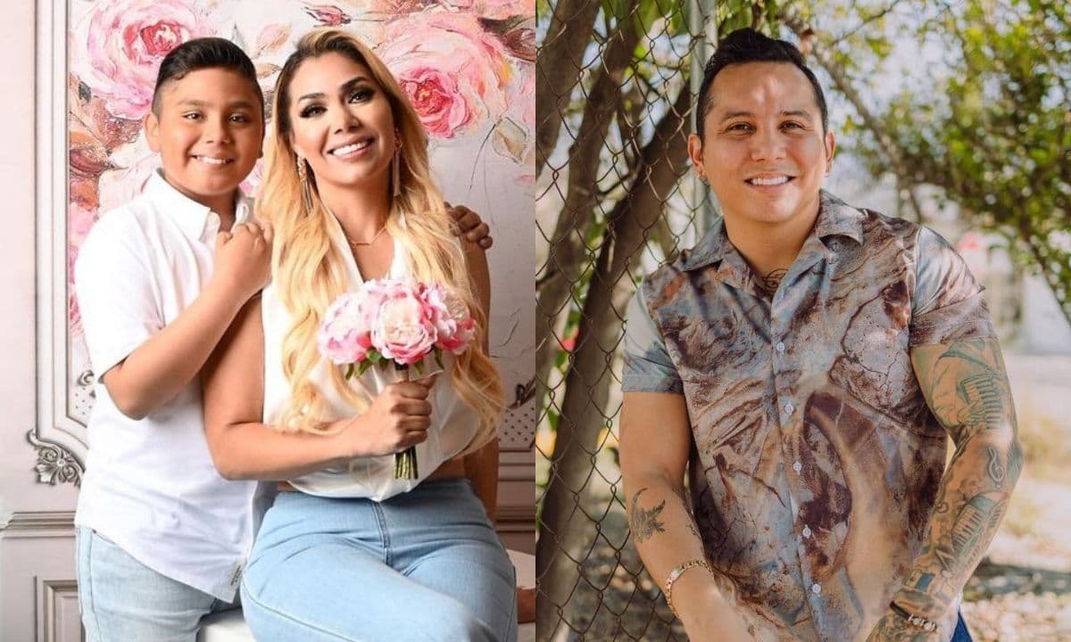 Hijo de Edwin Luna hace súplica ante pelea de su mamá con el cantante