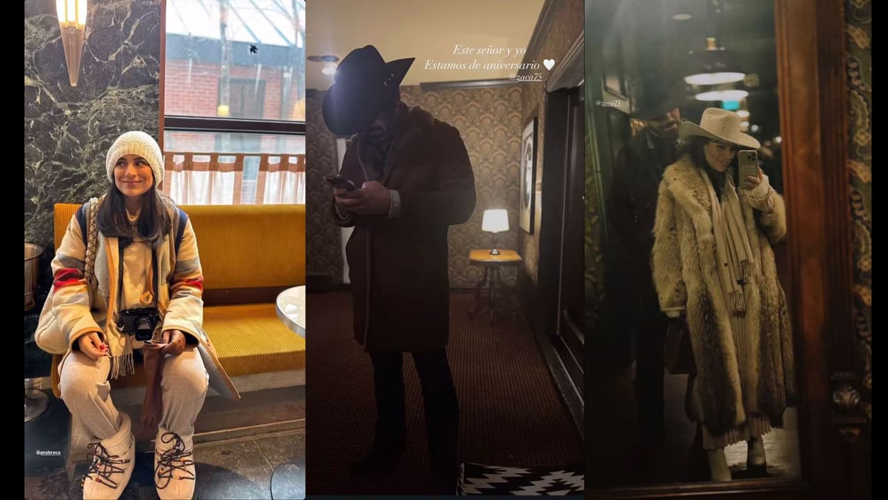 Ana Brenda Contreras presume imágenes del viaje que realizó con su esposo para celebrar su aniversario