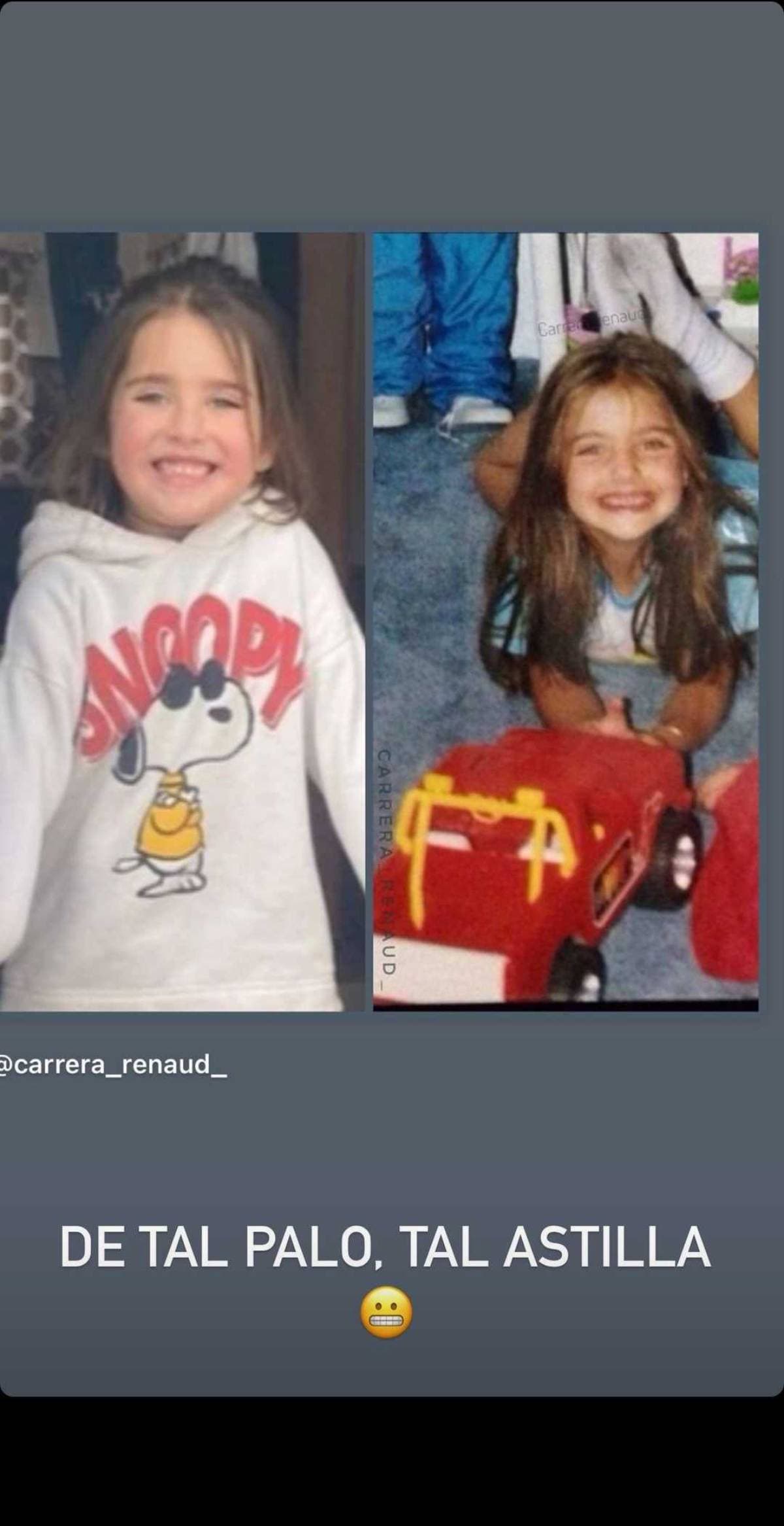 Michelle Renaud demostró que su hijo Marcelo es idéntico a ella