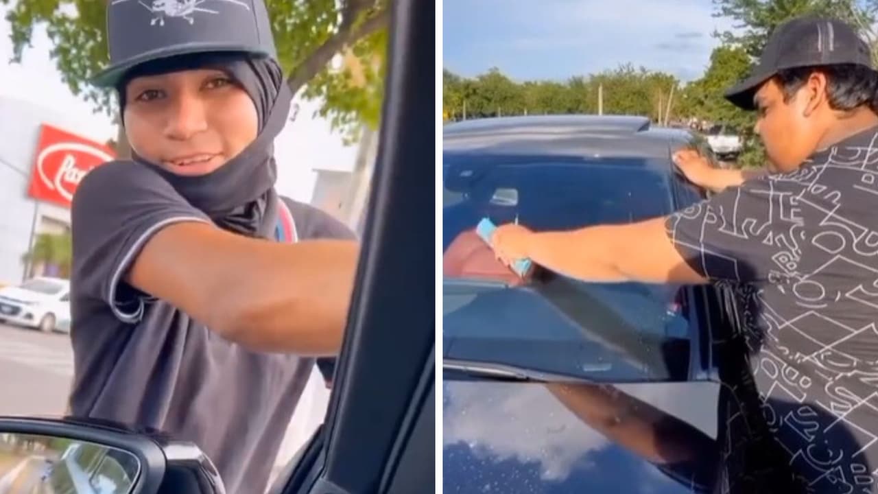 Joven se burla de su amigo por limpiar vidrios y su papá le da la lección de su vida