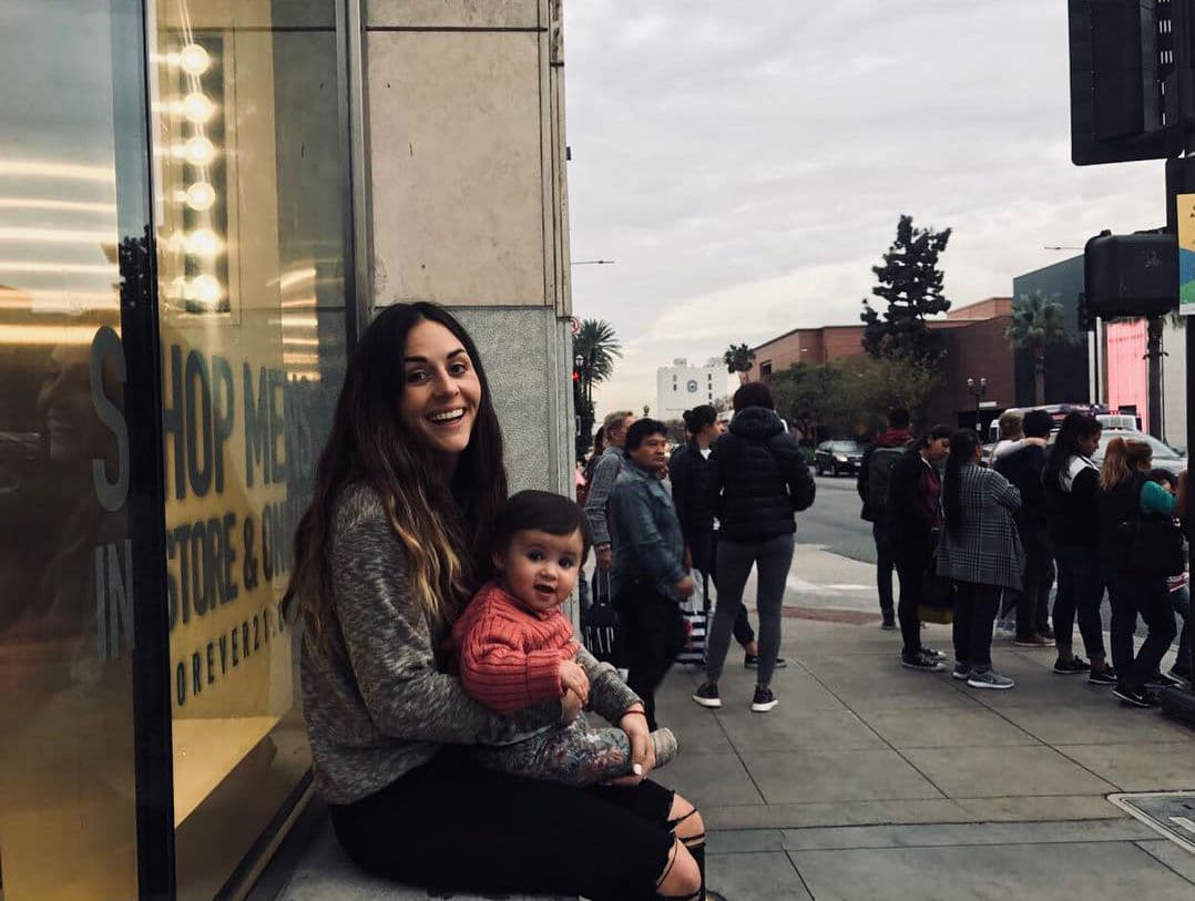 La actriz deja claro lo feliz y plena que se siente con su maternidad