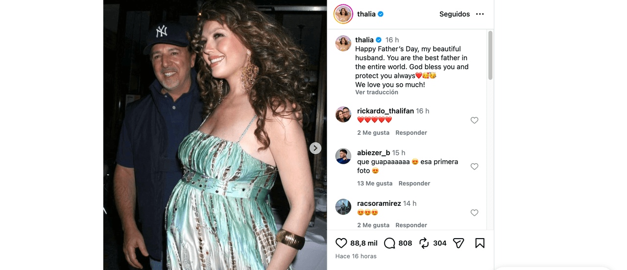 Thalía sorprende al publicar fotos embarazada: hace inesperada revelación