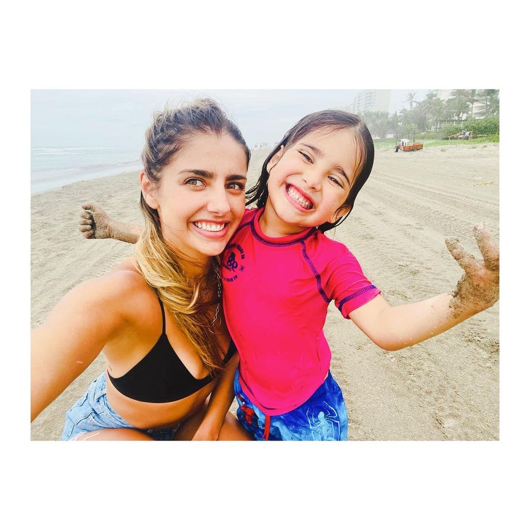 Michelle Renaud: su foto de niña en la que parece gemela de Marcelo