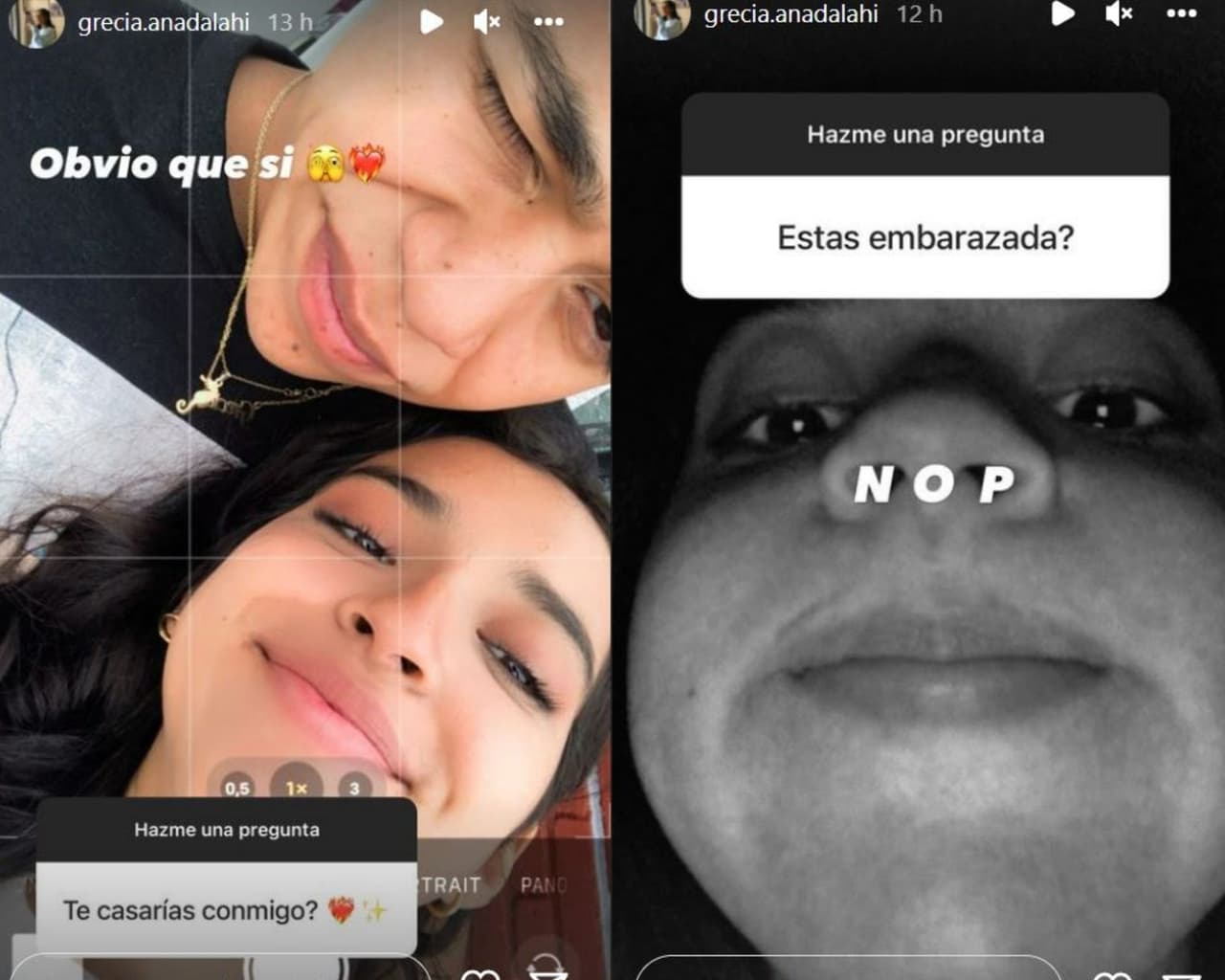 La actriz aclaró si está o no embarazada.