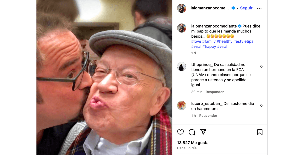 Eduardo Manzano de Una Familia de Diez reaparece tras rumor de muerte