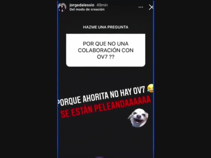 Jorge D’Alessio exhibe fuerte pleito entre los integrantes de OV7.