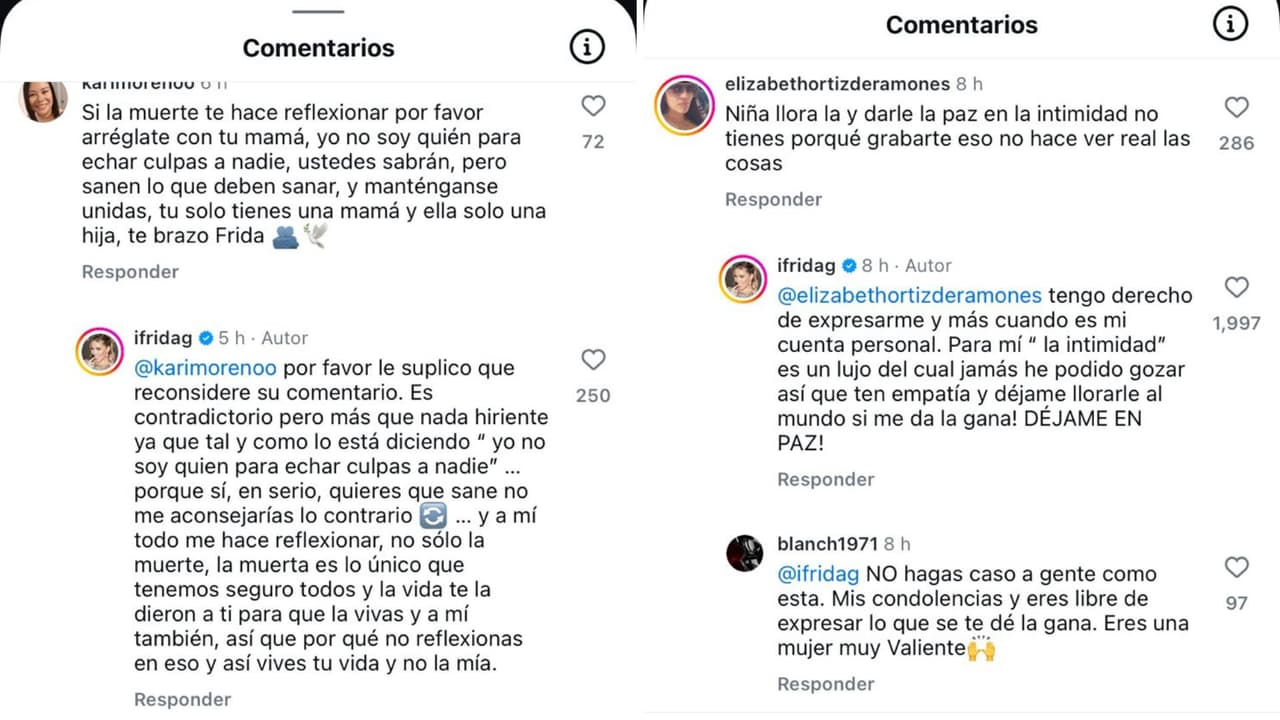 Frida Sofía impacta con fuertes mensajes.