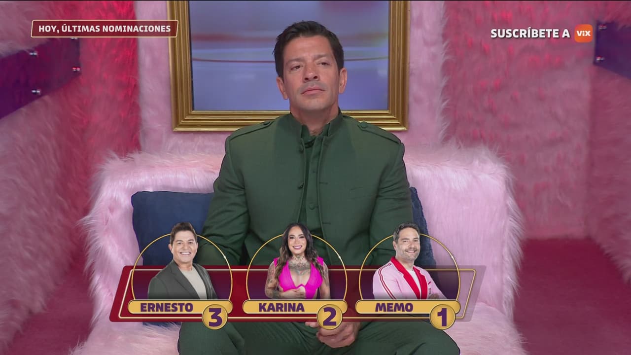 Yahir así nominó