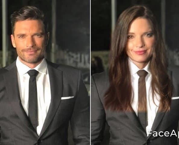 Julián Gil preguntó a sus fans a quién se parecía transformado de mujer; algunos usuarios señalaron que a su hermana Paty y otros que a su hija Nicolle.