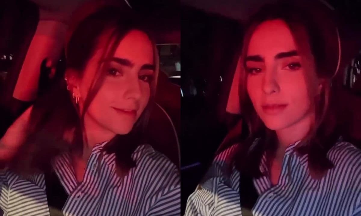 La actriz mostró lo feliz que estaba por su transformación