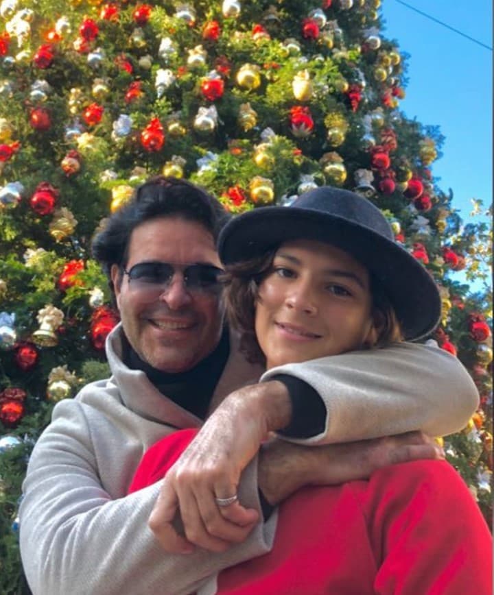 Pablo Montero se convirtió en papá, por primera vez, hace trece años, con el nacimiento de su primogénito Pablito, quien vive en en Los Ángeles junto a su mamá.