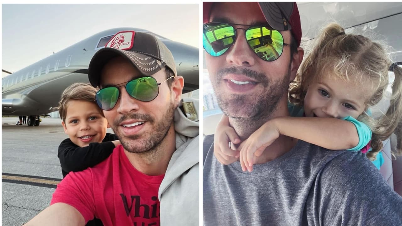 Enrique Iglesias celebra el día del padre con emotivo mensaje en Instagram