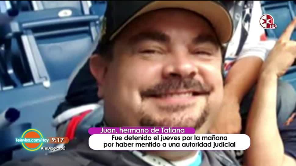 Juan Ramón Palacios, hermano de Tatiana, fue detenido.